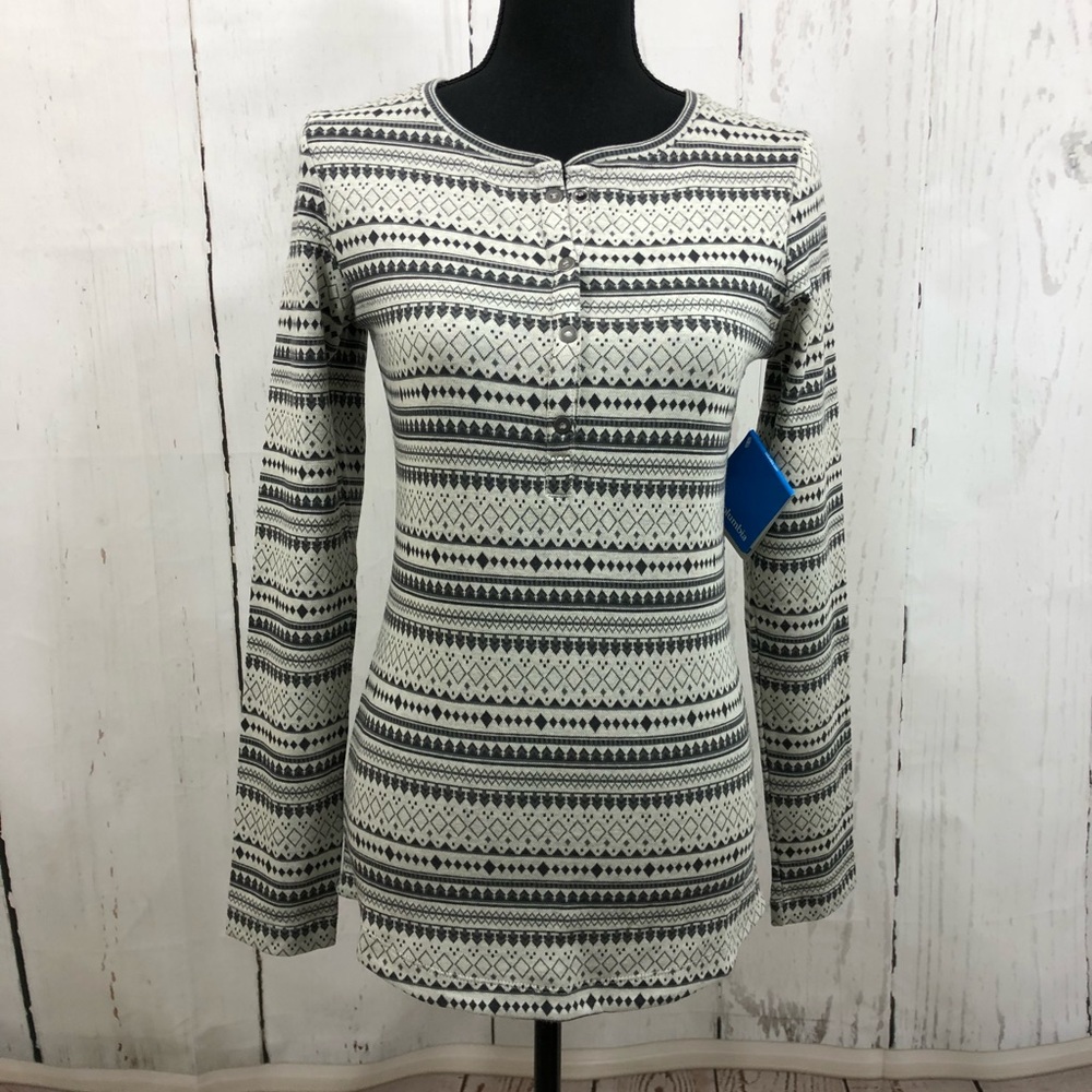 Columbia Jacquard Henley